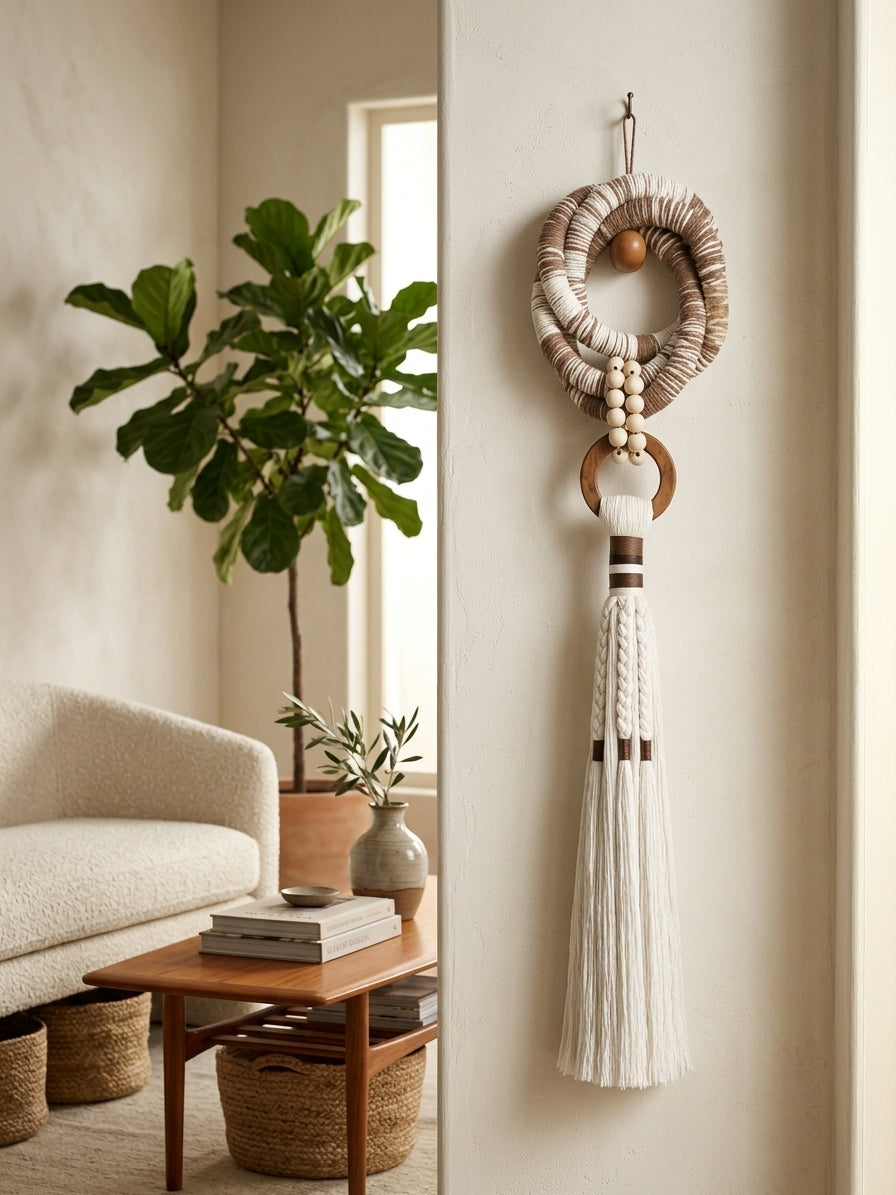 Borla Decorativa Tejida
