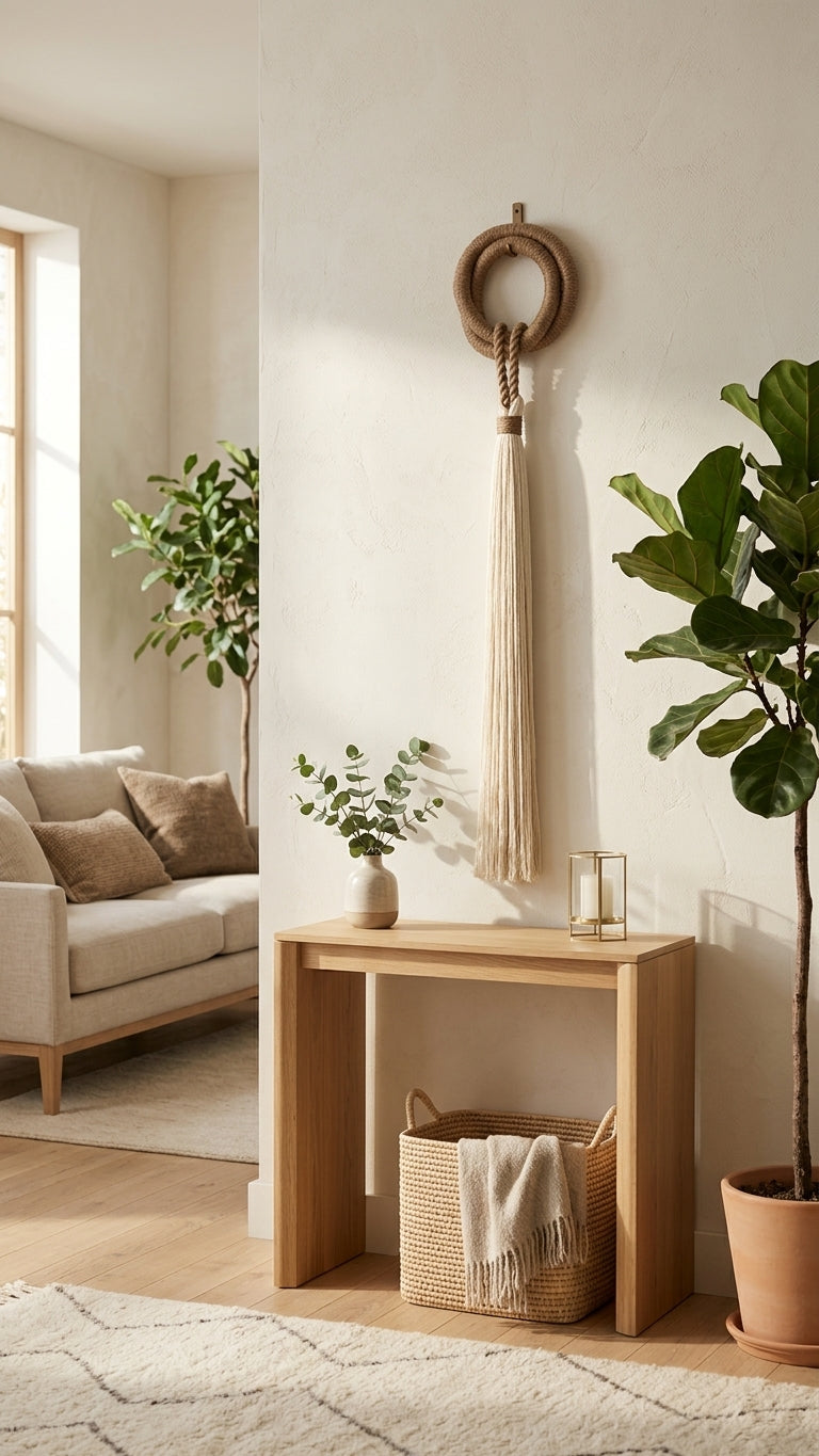 Borla decorativa anudada